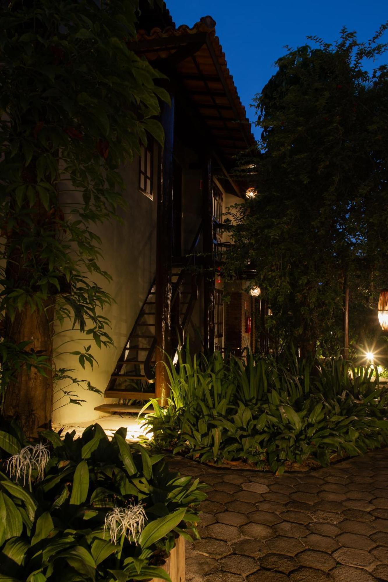 Pousada Villa Zena - Frente Ao Mar - Pe Na Areia 포르투세구로 외부 사진