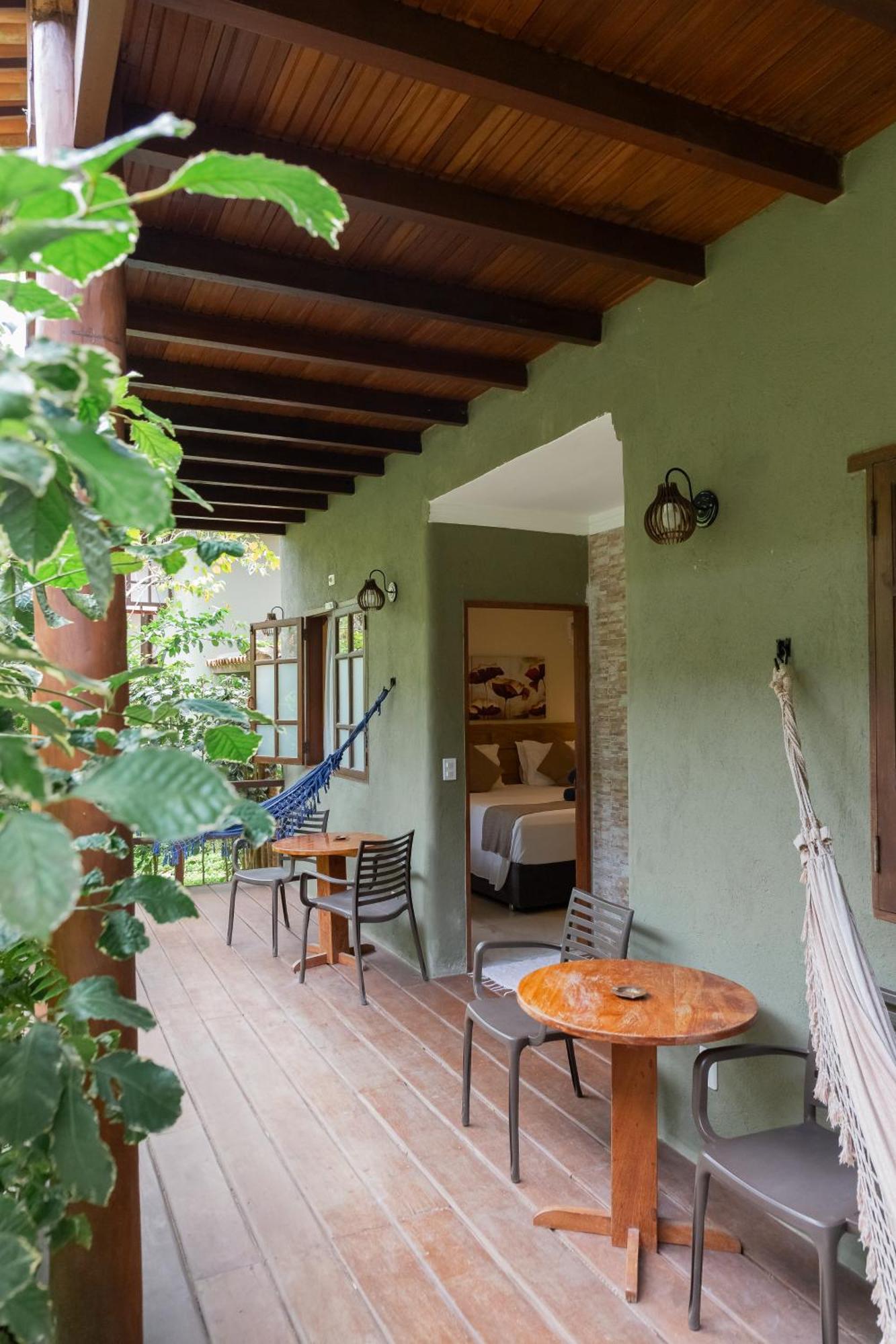 Pousada Villa Zena - Frente Ao Mar - Pe Na Areia 포르투세구로 외부 사진